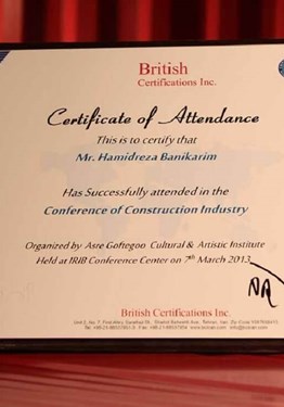 (CERTIFICATE OF REGISTRATION (BRITISH CERTIFICATION INS